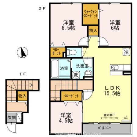 アクアの物件間取画像